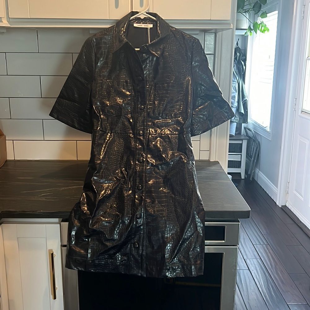 NWT Samsoe myla dress navy